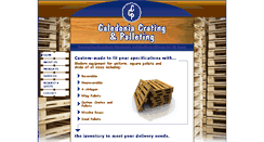 Desktop Screenshot of caledoniacrating.com